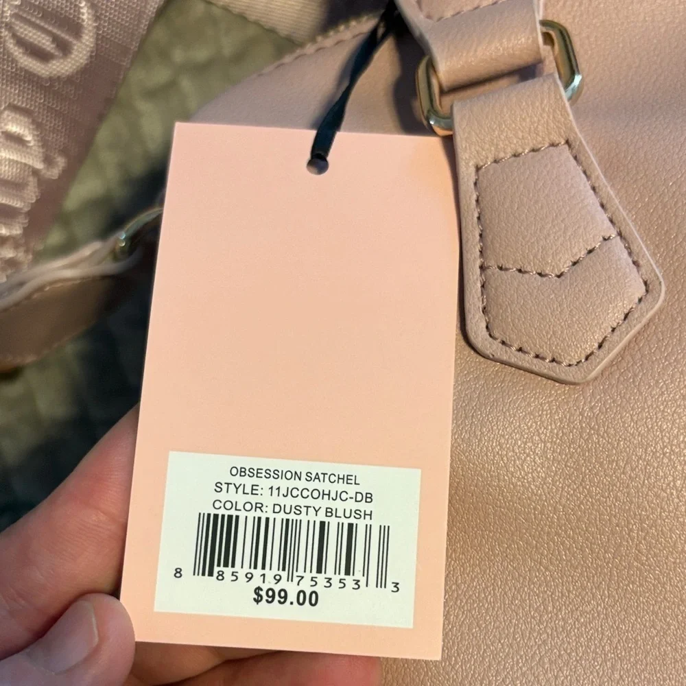 Juicy Couture Blush Pink Satchel